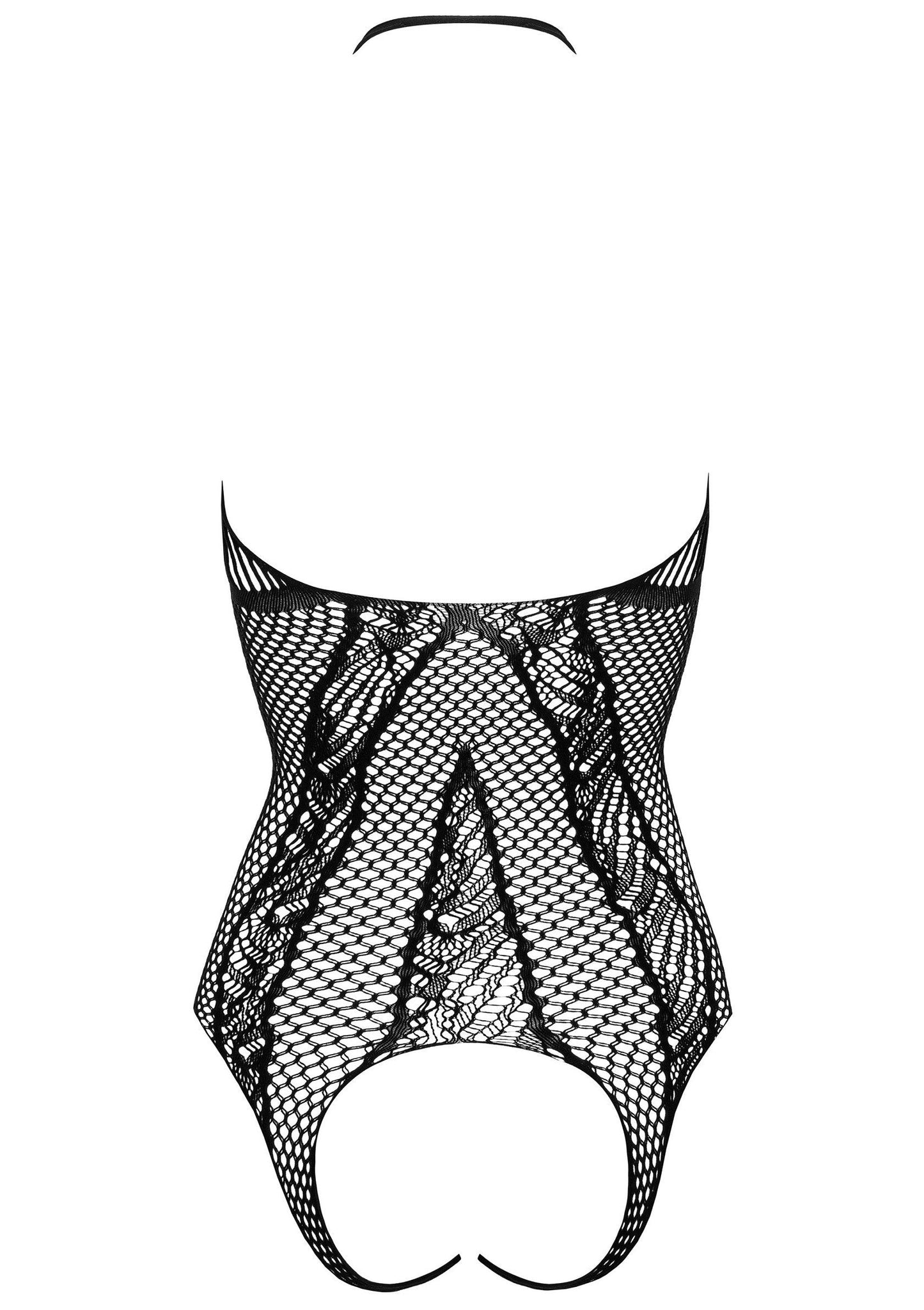 Body in pizzo nero intimo sexy con cavallo aperto kotek