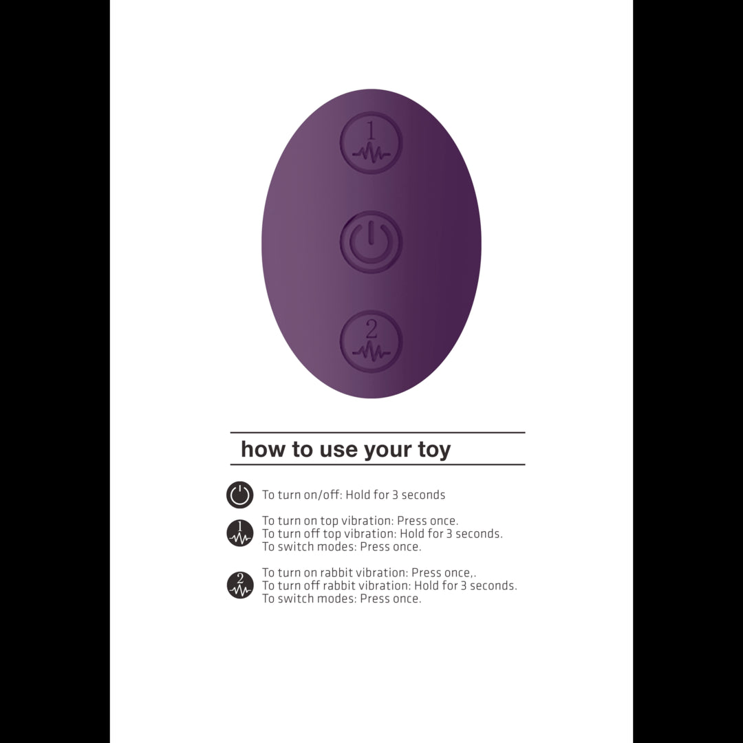 Enora Vibratore Wand - Viola