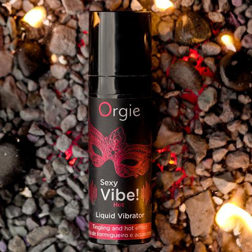 Gel effetto vibrante stimolante effetto caldo 15 ml sexy vibe hot