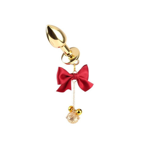 kit 3 pz pinze per capezzoli e plug anale decorato chisa novelties