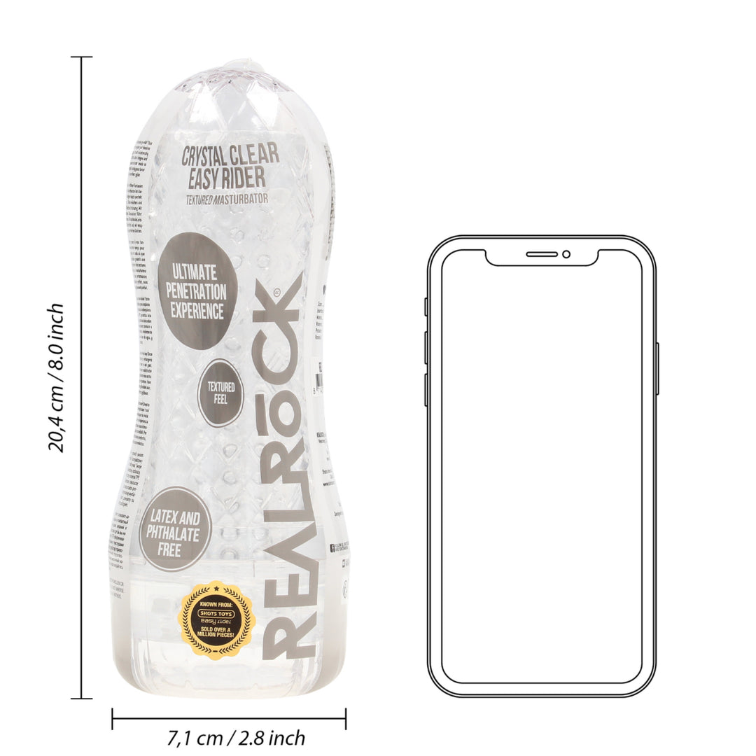 Masturbatore per pene Easy Rider Texured