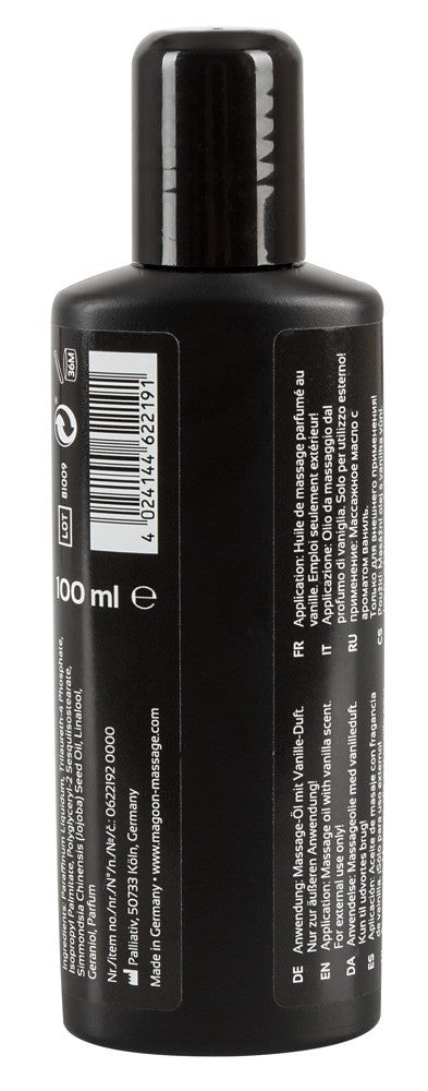 olio per massaggi Erotic Massage Oil Vanille 100 ML