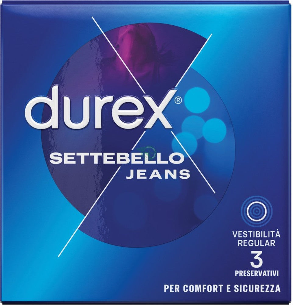 Preservativi DUREX SETTEBELLO JEANS 3 PEZZI