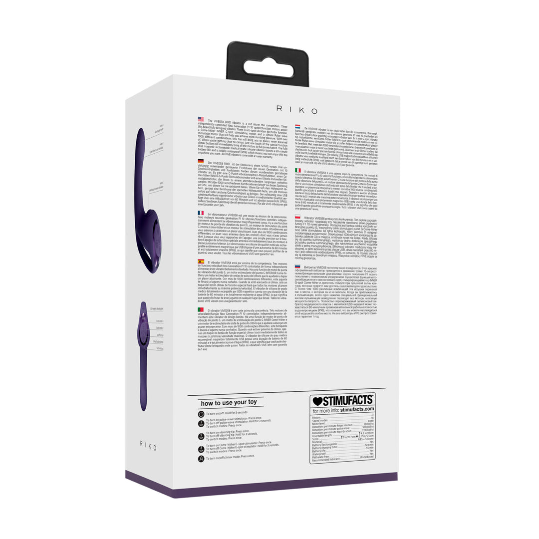 Riko Vibromassaggiatore Per Donna