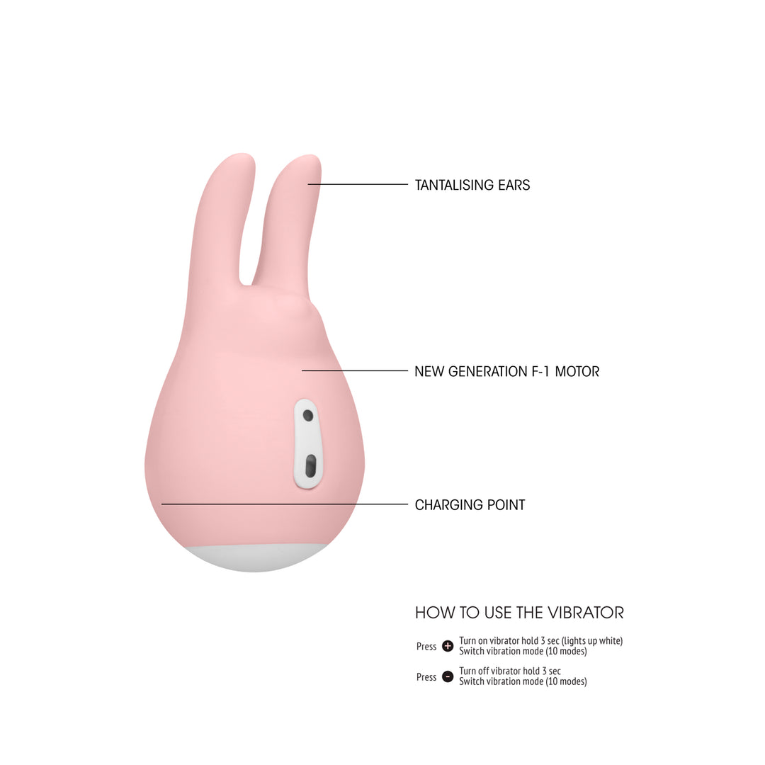 Vibratore Love Bunny stimolatore clitoride