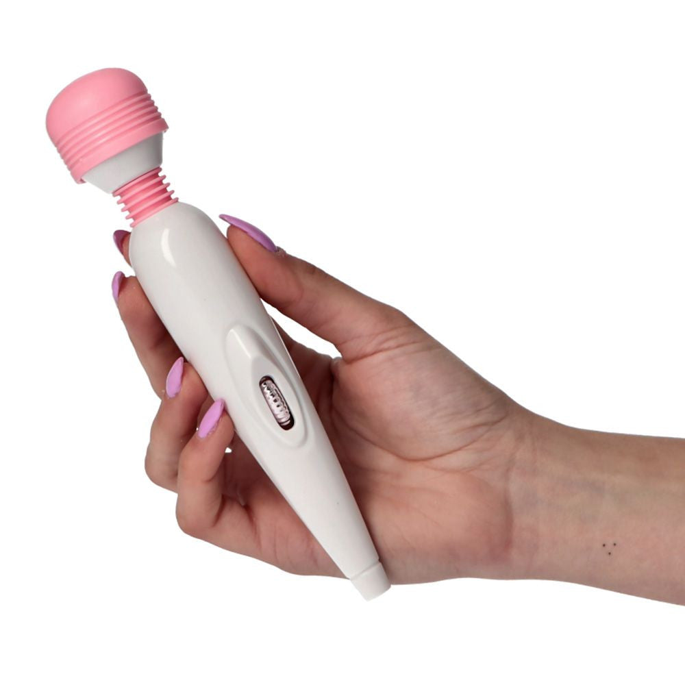 Vibratore ricaricabile magic wand curve chisa novelties