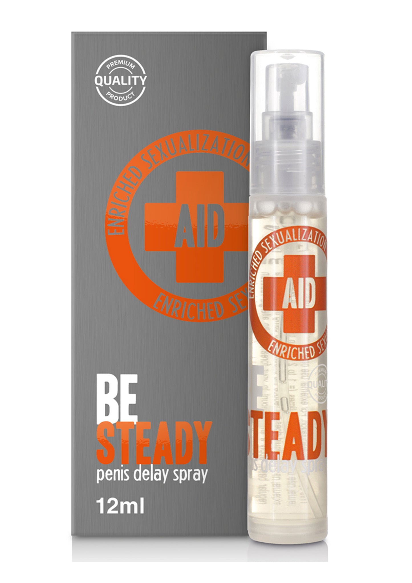AID Be Steady 12ml spray uomo previene eiaculazione precoce