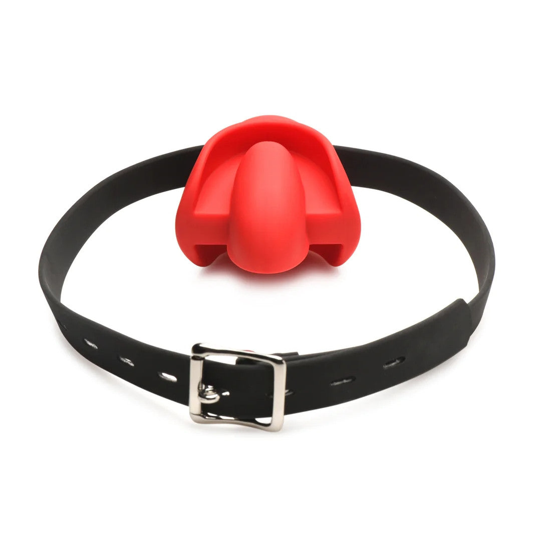 Ball gag large size regolabile accessorio in silicone bdsm Master series
