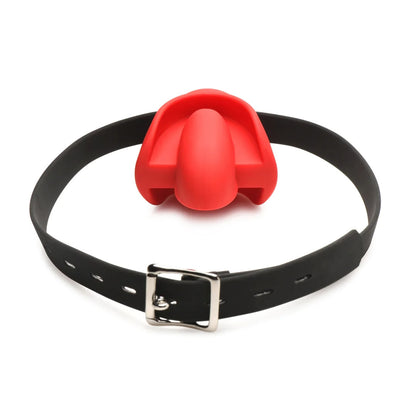 Ball gag large size regolabile accessorio in silicone bdsm Master series