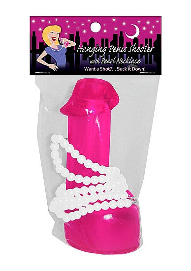 Bicchiere con collana Hanging Penis Shooter