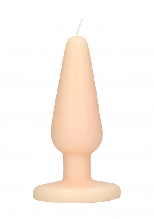 candela Scandalous Candles Butt Plug Flesh