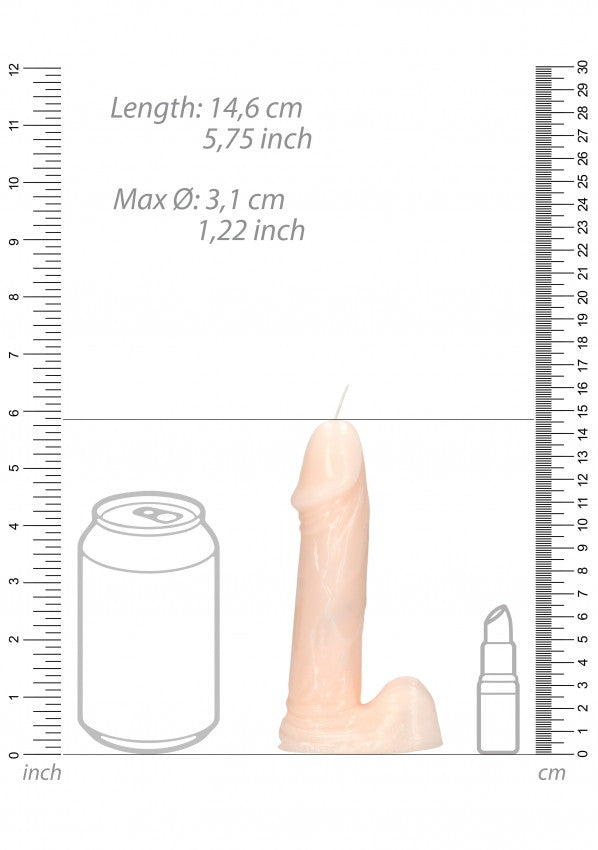 Candela Scandalous Candles Penis