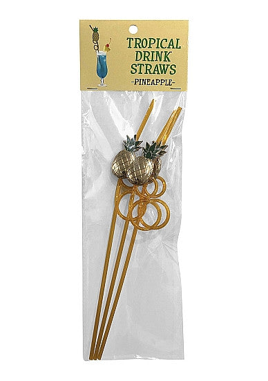 cannucce Tropical Drinking Straw Pineapple