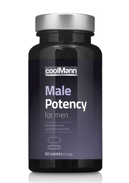 CoolMann Potency Tabs 60pcs stimolatore pene