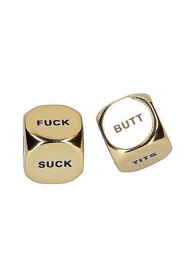 Dadi dell'amore Kink Dice Gold