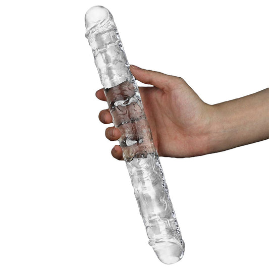 Dildo doppio Flawless Clear 30 cm