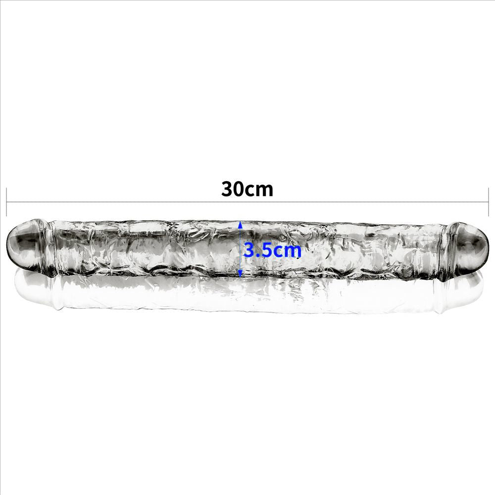 Dildo doppio Flawless Clear 30 cm