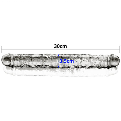 Dildo doppio Flawless Clear 30 cm