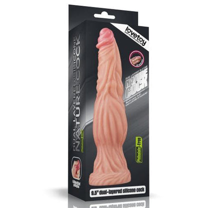 Dildo Monster Nature in silicone con ventosa 24,5 cm
