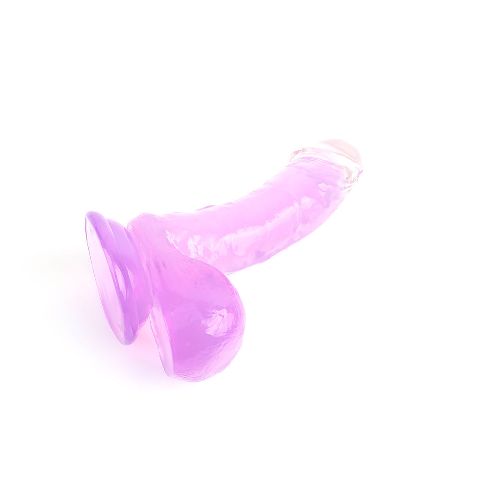 Dildo realistico jelly pene finto curvo true delight chisa novelties