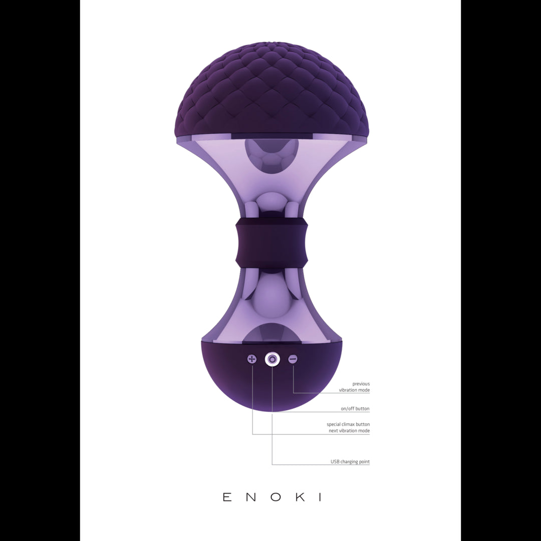 Enoki Vibratore Clitorideo Vaginale