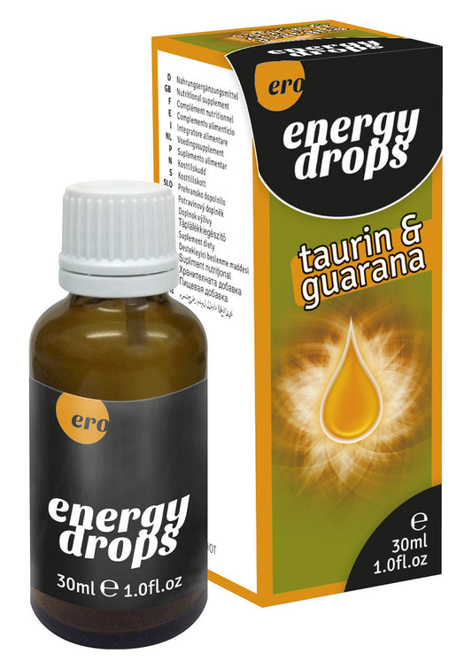 Afrodisiaco stimolante sessuale eccitante Ero Drops Taurin Guarana M&F