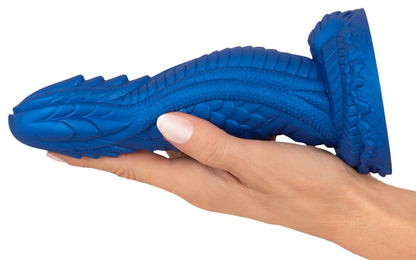 Fallo monster in silicone con ventosa Symbiont Tease blu