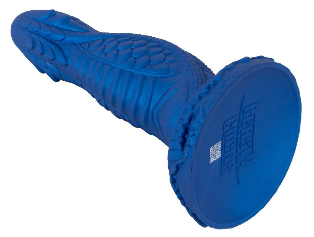 Fallo monster in silicone con ventosa Symbiont Tease blu