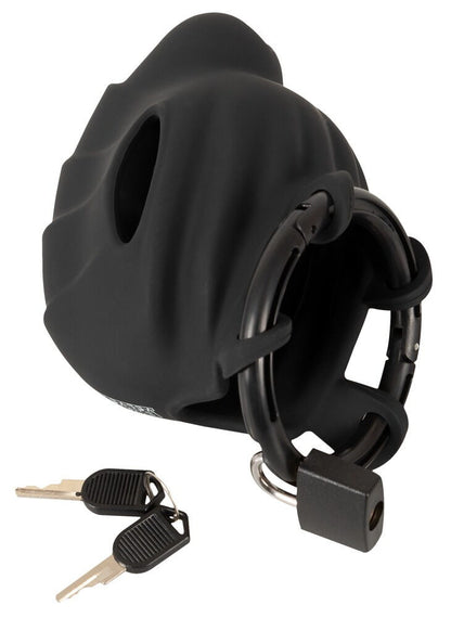 Gabbia di castità per pene in silicone Cock & Ball Cage