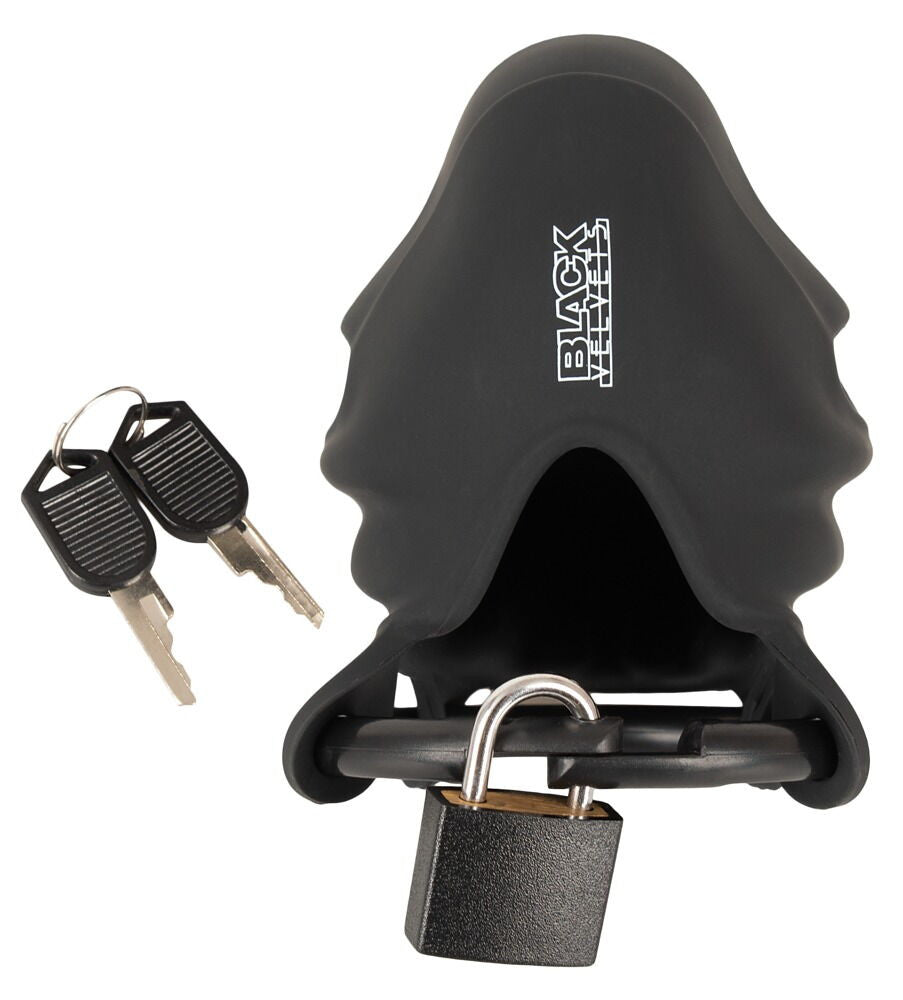 Gabbia di castità per pene in silicone Cock & Ball Cage