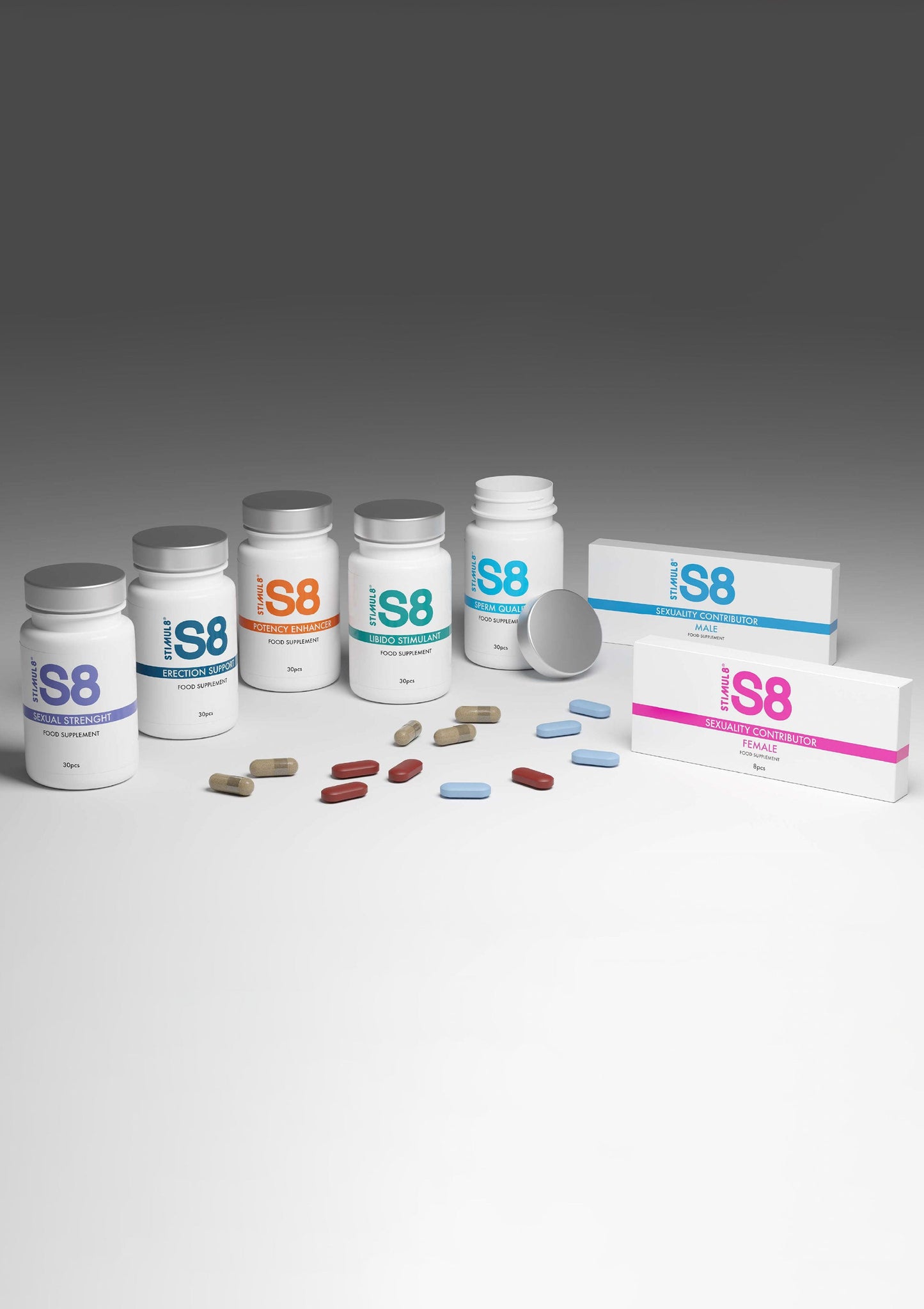 Integratore sessuale s8 Potency Enhancer Tabs 30 pcs