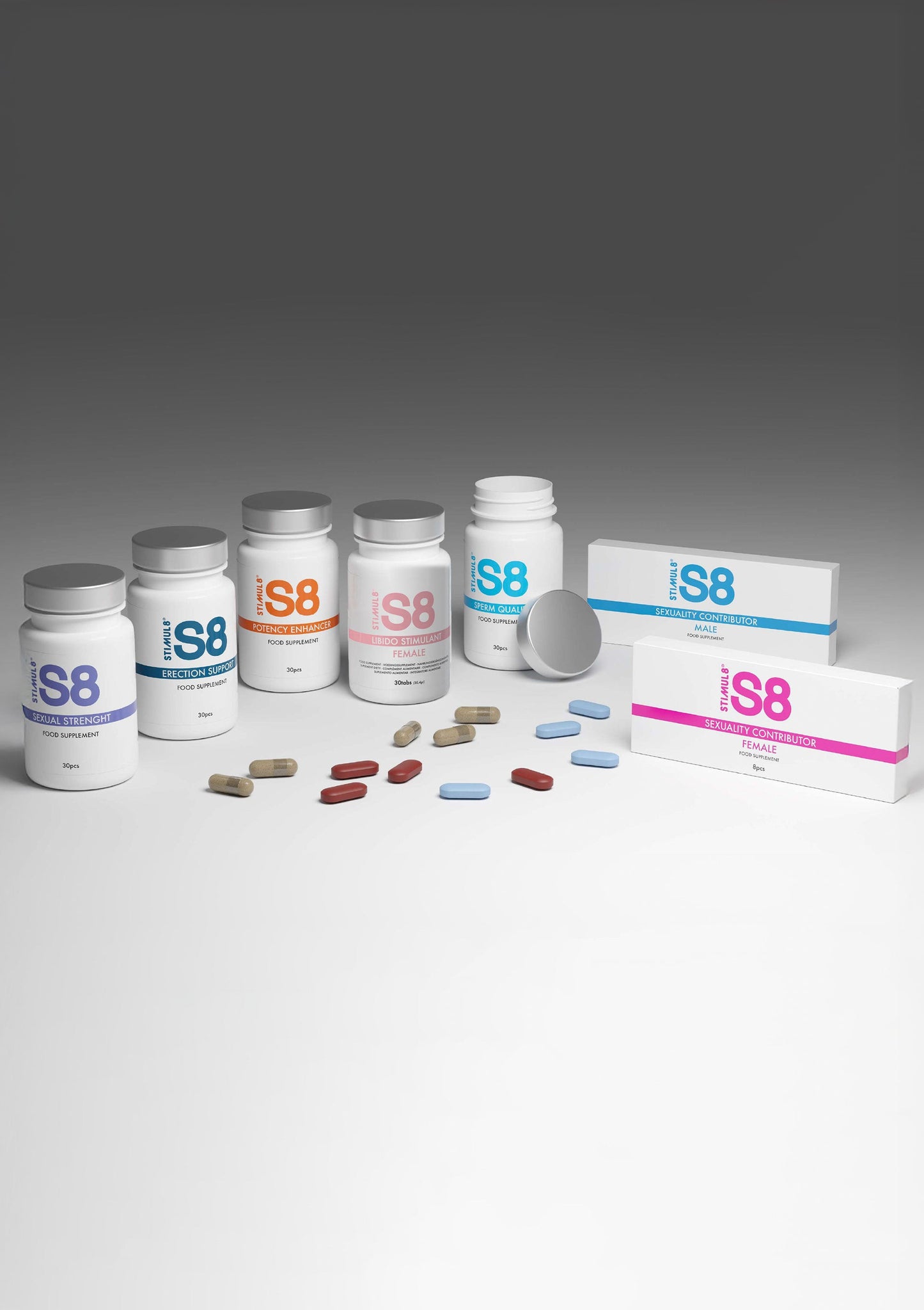 Integratore Sessuale s8 Sexual Strenght Tabs 30 pcs