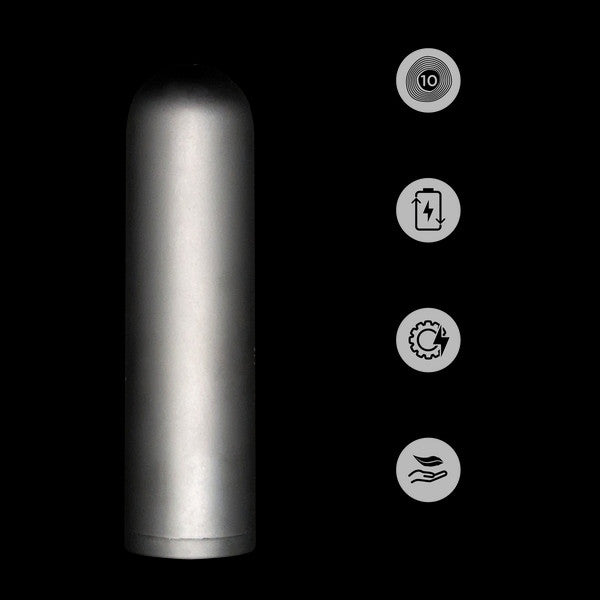 Kit stimolatore clitoride gel intimo sessuale e mini bullet ricaricabile