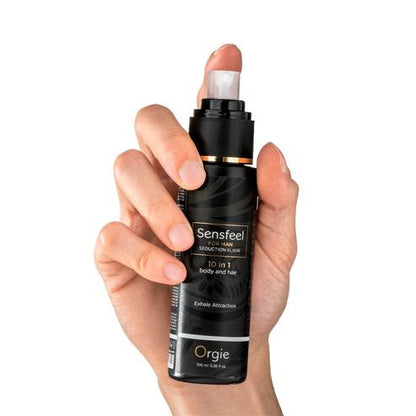 Lozione per Corpo e Capelli Sensfeel for Man Seduction Elisir 10 in 1