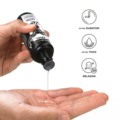 Lubrificante al silicone dilatatore anale 100 ml Black Hole