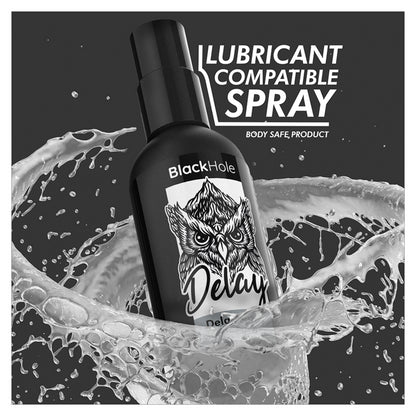 Lubrificante sparay ritardante a base d'acqua 30 ml Black Hole