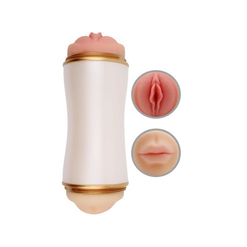 Masturbatore con vagina e bocca realistica sexual stroker chisa novelties