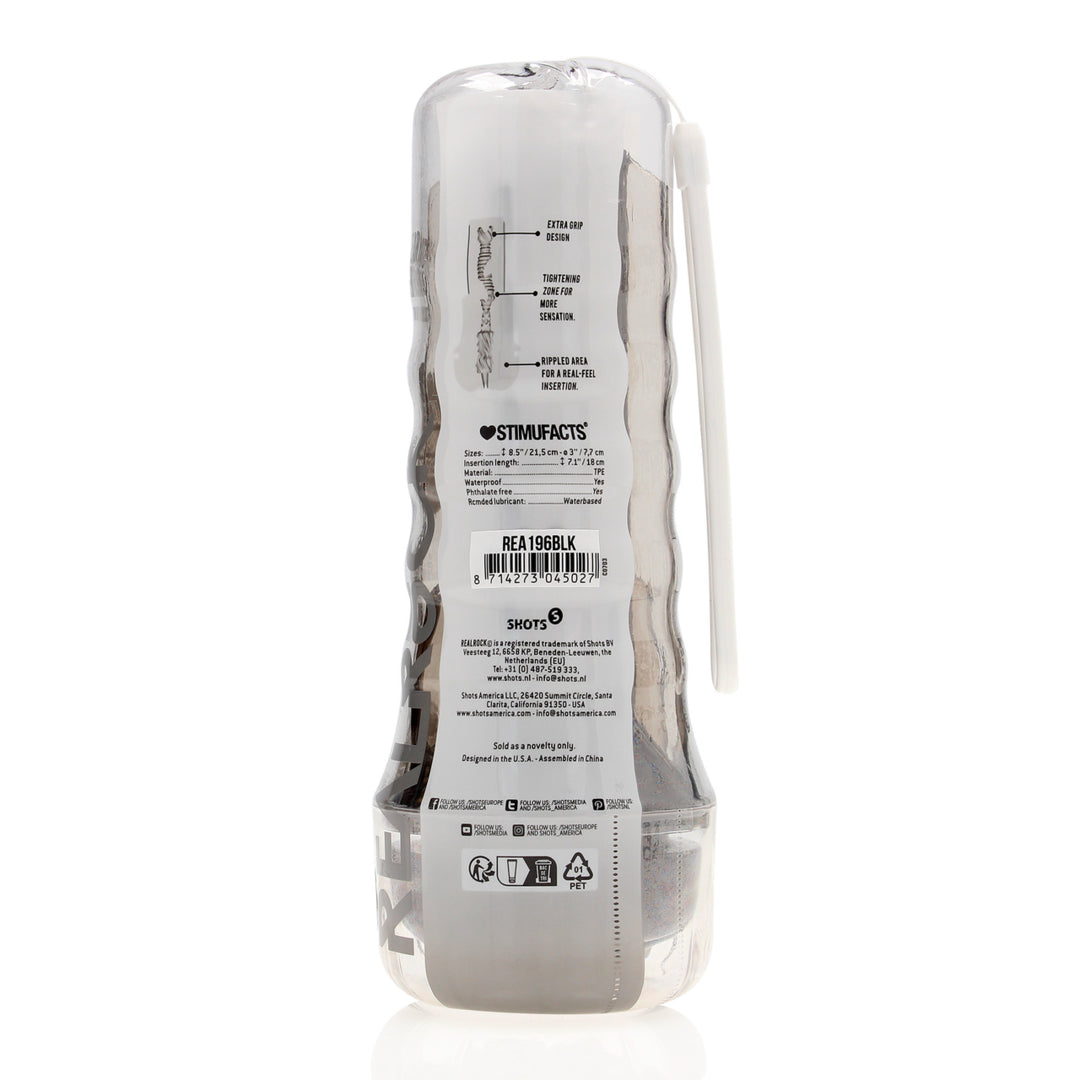 Masturbatore in tpe morbido ultra realistico per pene Easy Rider RealRock