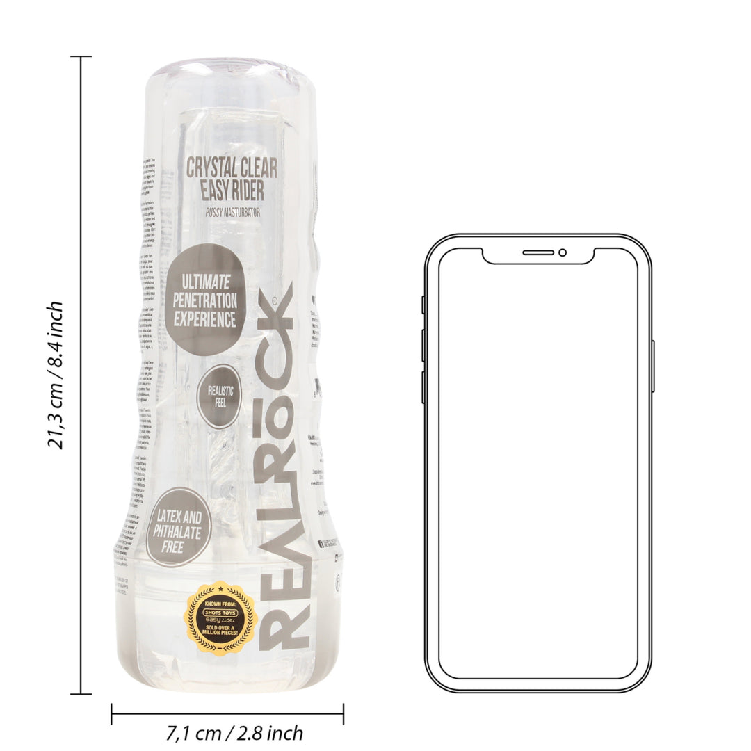 Masturbatore per pene morbido Easy Rider RealRock