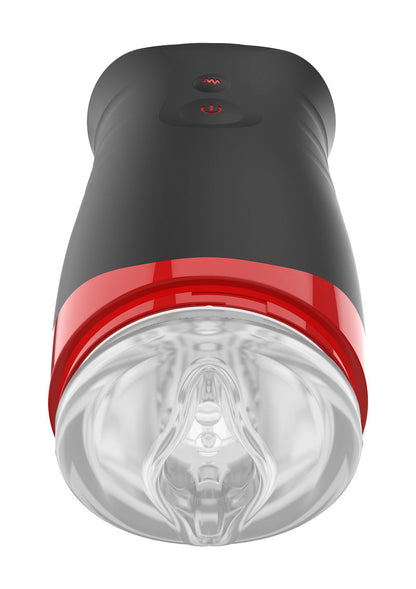 Masturbatore per pene vibrante ricaricabile Fusion X Quantum Hidden Desire