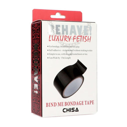 Nastro costrittivo bdsm lucido nero giochi di ruolo chisa novelties