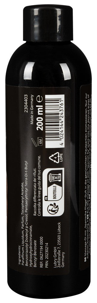 Olio per massaggi Erotic Massage Oil Spanische Fliege 200 ml