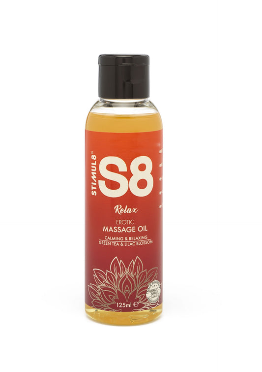 olio per massaggi erotici S8 relax massage oil 125 ml