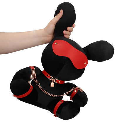 Peluche rabbit bondage Velvet Black