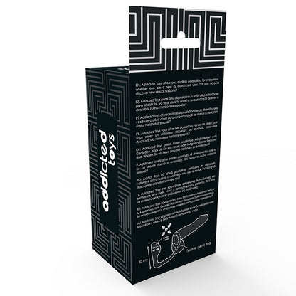 Plug anale con anello per pene Addicted Toys