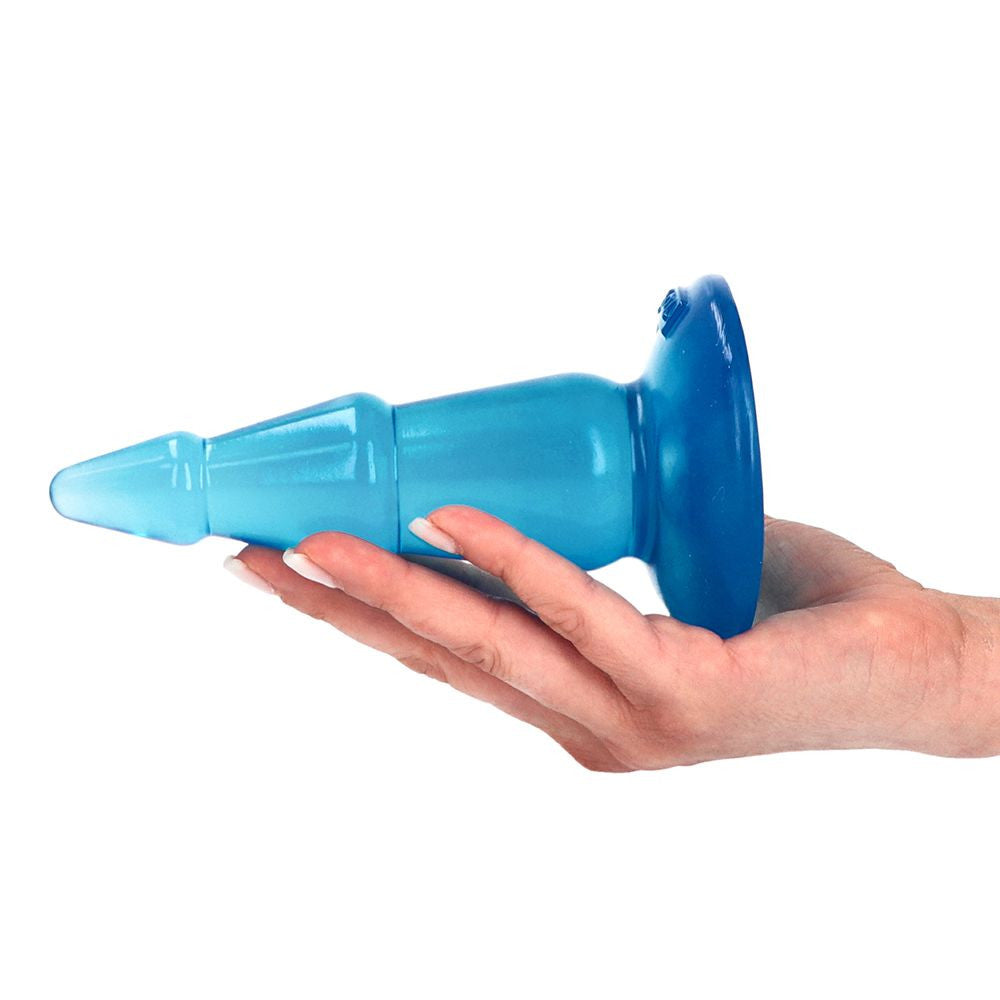 Plug anale jelly morbido con ventosa Toyz4Lovers 15,5 cm