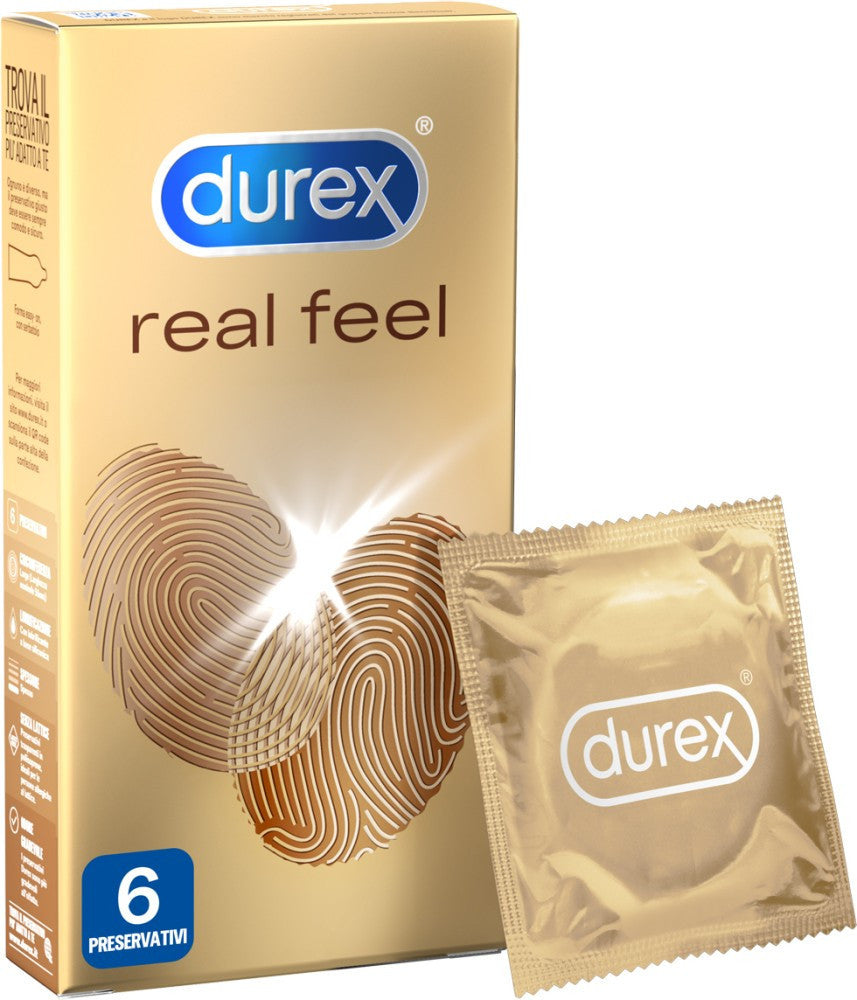 Preservativi DUREX REAL FEEL 6 PEZZI