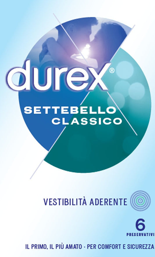 Preservativi durex SETTEBELLO 6 PEZZI