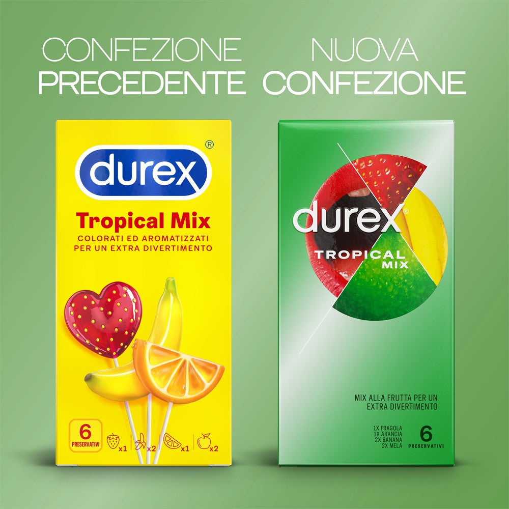 Preservativi DUREX TROPICAL 6 PEZZI