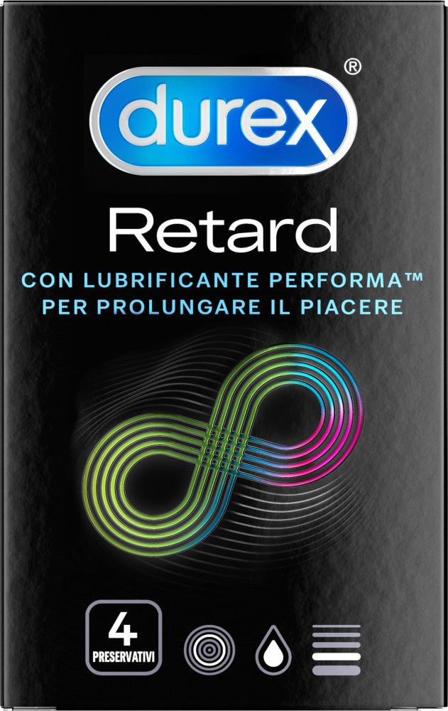 Preservativi ritardanti DUREX RETARD 4 PEZZI